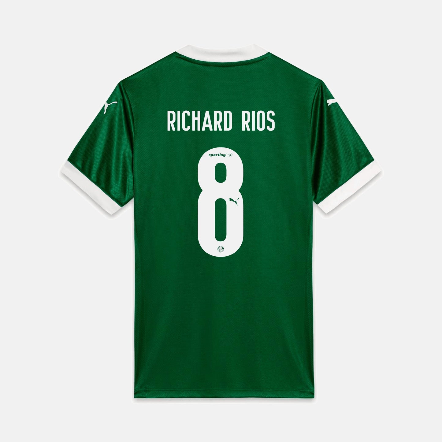 Camisa Puma Palmeiras 2025/26 I - Richard Rios N° 8 - foto 1