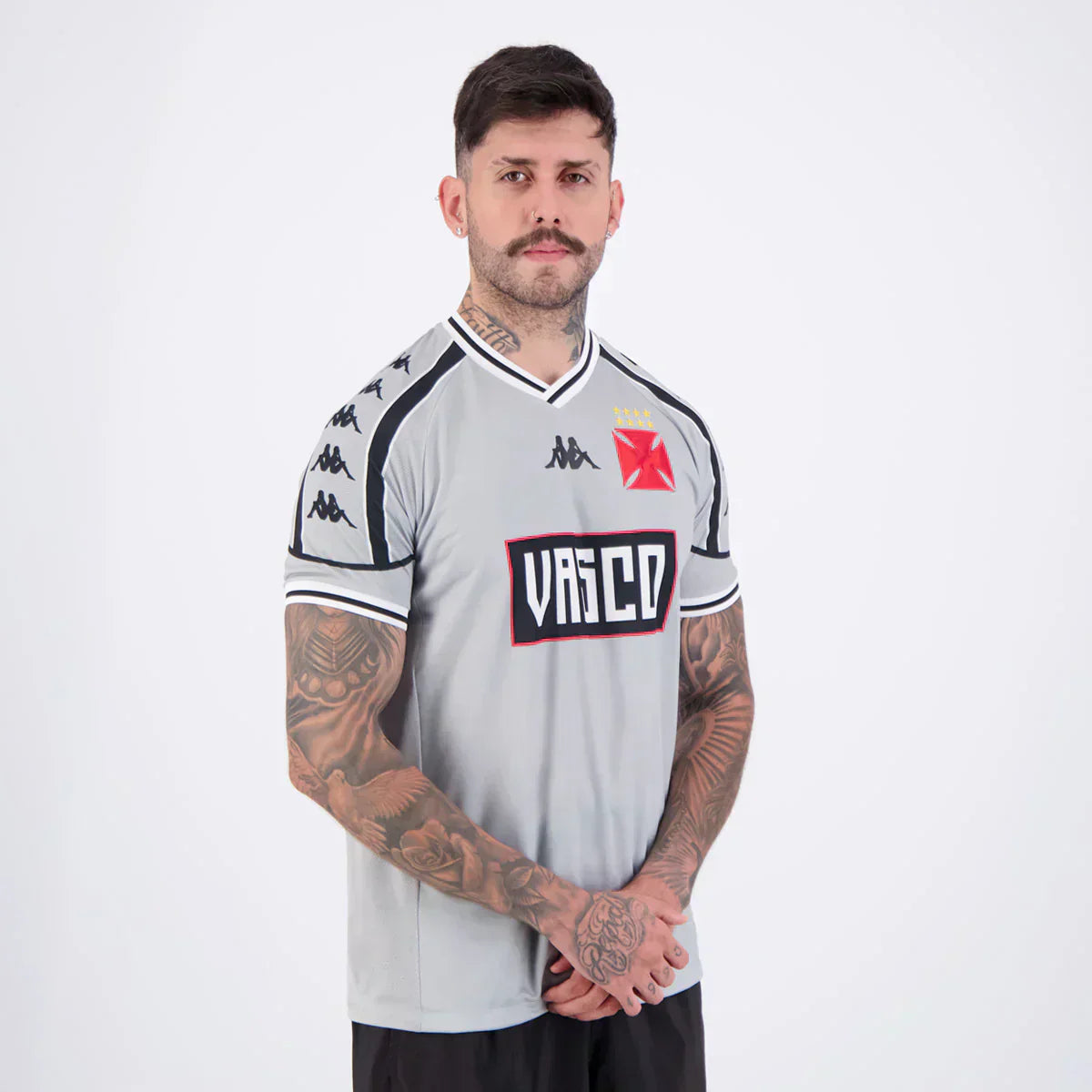 Camisa Kappa Vasco Aquecimento 2025 - foto 4