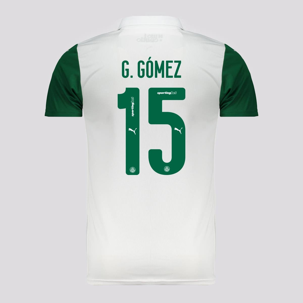 Camisa Puma Palmeiras 2025/26 II - G. GOMÉZ N° 15 - foto 1