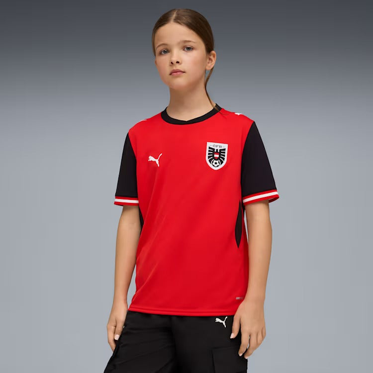 Camisa Infantil Áustria 2026/27 I - foto 1