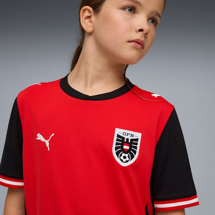 Camisa Infantil Áustria 2026/27 I - foto 2