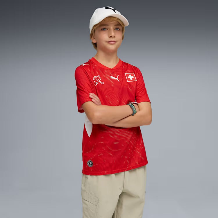 Camisa Infantil Suíça 2026/27 I - foto 2