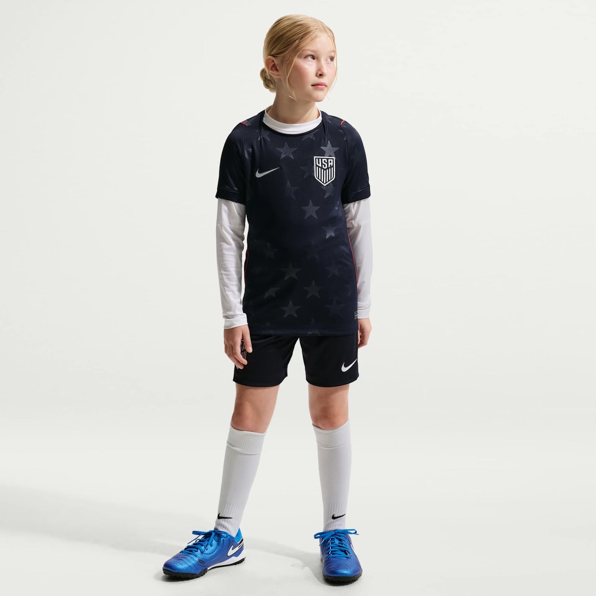 Conjunto Infantil Estados Unidos 2026/27 II Kit - foto 4