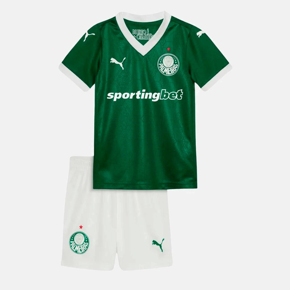 Conjunto Infantil Puma Palmeiras 2025/26 I - foto 1